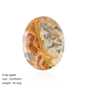 Pietra Antistress per il Pollice, Cristallo Ovale Curativo per l'Ansia, Set di <span class=keywords><strong>Immagini</strong></span> Incise a Mano, Ametista Naturale, Decorazione per la Casa, Anti-stress - Product Image 5