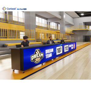 Canbest p3.9 3M 6M 9M 12M bộ hoàn chỉnh kỹ thuật số LED scorers bảng bên lề Màn hình hiển thị cho sân vận động bóng rổ phòng tập thể dục thể thao trò chơi - Product Image 1