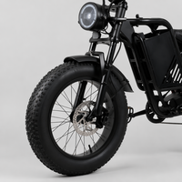 Vélo Électrique Pliant OEM Personnalisé 500W à Pneus Larges pour Adultes, Batterie Lithium Amovible 48V 15Ah, Moped Urbain avec Frein à Disque
