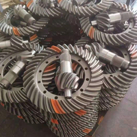 Roda Gigi Spiral Master-Slave untuk Wheel Loader Logam Kustom Mw930s-8302300 9d650--26d222000a0