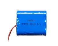 Batterie lithium-ion rechargeable portable haute tension 18650 2200mah 6600mah 14V 14.4V 14.8V 11.1V Haute densité énergétique intégrée