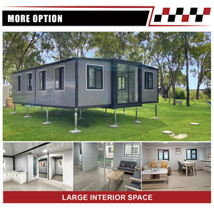 Cammi บ้าน40ft ภาชนะแบบแยกส่วน, บ้านเหล็ก Casas Prefabricadas บ้านสำเร็จรูปโรงเรียนสวน<span class=keywords><strong>ห้อง</strong></span>พัก - Product Image 4