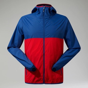 <b>Men's</b> <b>Lightweight</b> Vintage 80s-90s Retro Nylon Windbreaker Zip-up Closure Stand Collar Windproof Thin <b>Jacket</b> - Product Image 4