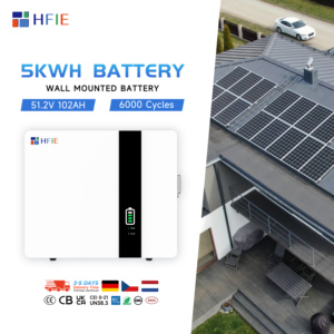 ระบบโซลาร์เซลล์สำหรับบ้าน ขายดีในยุโรป 5kWh 10kWh พร้อมระบบจัดการแบตเตอรี่ (BMS) ได้รับการรับรองมาตรฐาน On Grid และ Off Grid ระบบพลังงานแสงอาทิตย์แบบติดผนัง LFPWall-5000 Rack Sola - Product Image 4