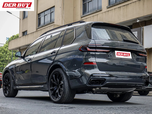 Kit modificado de Venta caliente, piezas delanteras de automóviles, faldones laterales de parachoques delantero, Kit de carrocería de parachoques trasero para <span class=keywords><strong>BMW</strong></span> X7 G07, actualización a <span class=keywords><strong>X7M</strong></span> Lci - Product Image 5