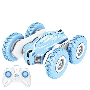 Neues Light Wheel Fernbedienung Stunt Auto Doppelseitiger Schwenk arm Tumbling Car 4wd Deformation Stunt Hoch geschwindigkeit spielzeug für Kinder