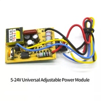 DC 5-24v Universal modul daya TV LED LCD Universal beralih modul catu daya DVD menerima papan daya Subwoofer