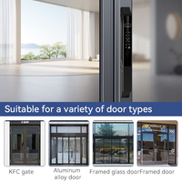 Kasman harga sumber 3d pengenalan wajah kunci pintu tahan air sidik jari wajah Id Tuya Ttlock Wifi kunci pintu pintar dengan kamera