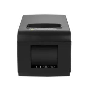 Impressora térmica de recibos de papel fácil, alta velocidade de impressão, 80mm, bilhetes, POS, impressora térmica de recibos com cortador automático