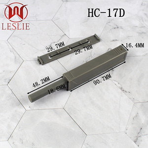 Mini loquet à ressort en plastique <span class=keywords><strong>pour</strong></span> armoire, fermeture magnétique à pression, système d'ouverture par poussée, amortisseur à fermeture douce <span class=keywords><strong>pour</strong></span> <span class=keywords><strong>tiroir</strong></span> de cuisine - Product Image 2