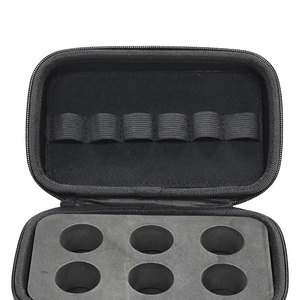硬壳 EVA 精油盒，带定制泡沫内衬，便携式 6 槽精油收纳袋 - Product Image 3