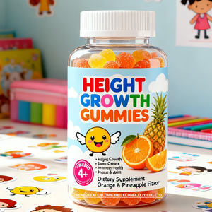 Cao cấp Chiều cao tăng trưởng Gummies với Kẽm Vitamin B6 60 đếm không <span class=keywords><strong>GMO</strong></span> thuần chay chế độ ăn uống bổ sung - Product Image 5