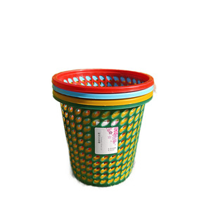 Cubo de Basura Cilíndrico de 8L, Diseño Abierto, Uso Interior y Exterior, para Cocina, Baño, Sala de Estar, Dormitorio - Product Image 5
