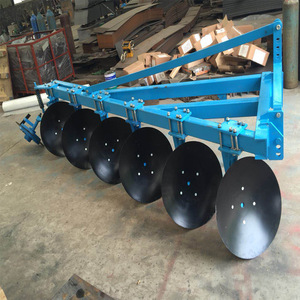 Disc Plough 3 Row Farm <b>Cultivator</b> Red Steel Discs For Tractor Use - Product Image 2