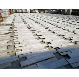 Dalles de marbre blanc en bois Perlino Bianco pour revêtement mural et sol, marbre naturel bon marché, dalle de marbre Eurosiawood, bois de mangue - Product Image 4