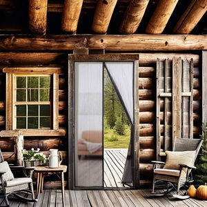 <span class=keywords><strong>Moustiquaire</strong></span> pour appartement moderne à usage intensif portes moustiquaires magnétiques et anti-rayures en fibre de verre prix bon marché d'usine de mailles en polyester - Product Image 6