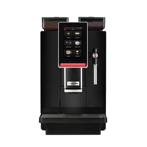 Mini s1 máquina de café expresso totalmente automática com recipiente para pó, leite e