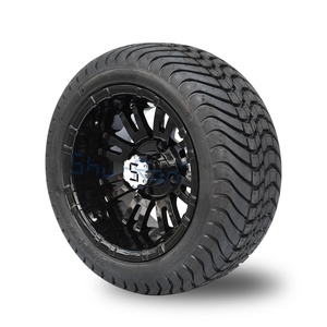 Hot Sale <b>Golf</b> Cart Black Wheels and Tires SGCTW-218 <b>Golf</b> Cart Tires SGCTW-218 - Product Image 2
