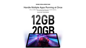 แท็บเล็ต Doogee T30 ultra ขนาด 11 นิ้ว ความละเอียด 2.5K หน่วยความจำ 12+256GB ชิปประมวลผล Helio G99 แบตเตอรี่ 8580mAh รองรับการชาร์จ 18W ปลดล็อคด้วยใบหน้า ความบางเฉียบ 7.6 มม. ระบบปฏิบัติการ Android 13 Doogee Pad - Product Image 6
