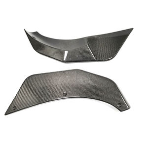 Pour <span class=keywords><strong>BMW</strong></span> X3 X4 M Sport Edition 2018-2021, Spoiler avant en fibre de carbone, Lame avant, Barre avant, Garniture extérieure - Product Image 5