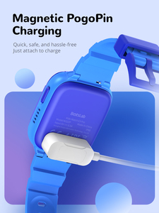 Montre connectée pour enfants Botslab Kids Watch E3 Pro 4G GPS avec écran tactile carré, fonction d'appel, bracelet en silicone anti-choc pour enfants - Product Image 2