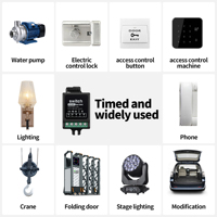 Interruptor Inteligente WiFi + RF Tuya para Hogar, DC 12V 10A |   Interruptor de Control Remoto Inalámbrico para Iluminación de Dormitorio |   Control de Iluminación Interior