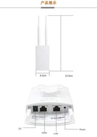 Prix Usine Point d'Accès Extérieur 300 Mbit/s Routeur CPE Puce Qualcomm Sans Fil 2.4G Fabricant Direct Routeur Wifi Carte SIM