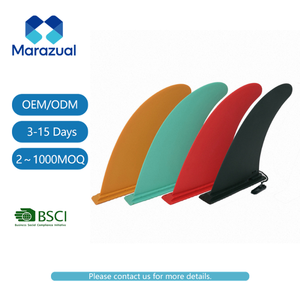 Aileron en nylon enfichable de 9 <span class=keywords><strong>pouces</strong></span> et <span class=keywords><strong>12</strong></span> <span class=keywords><strong>pouces</strong></span> pour planches de surf gonflables, paddleboard et planches à voile - Product Image 1