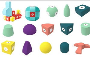 Set di Blocchi Magnetici 3D Multi-Forma, Giocattoli Educativi di Costruzione per Bambini - Product Image 3