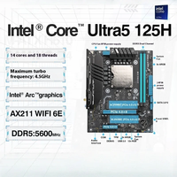 Nouveau processeur de bureau en métal ERYING MODT Ultra 185 pour 16 cœurs 64 bits avec DDR5 5600 MHz PCIe4.0x4 M.2*2 WiFi6E pour socket LGA 1150