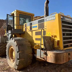 Cargadora de Ruedas Usada Komatsu WA600-3, Cargadora de Segunda Mano WA320 WA380 en Existencia para Venta, Entrega Global - Product Image 1