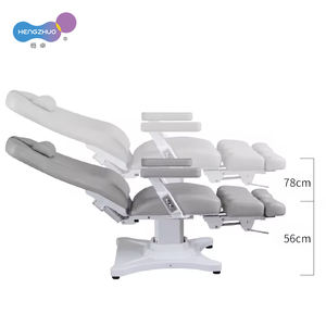 Sillón de Pedicura Eléctrico de Lujo para Dentistas, Muebles de Salón de Belleza, Mesa de Masaje y Cama Ajustable en Altura con 2 Motores - Product Image 6