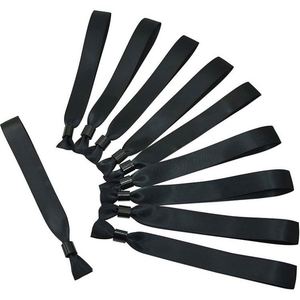 สายรัดข้อมือซิลิโคน/โพลีเอสเตอร์แบบริบบิ้น ปี 2024 แบบสั่งทำพิเศษ ปิดล็อคได้ เป็นมิตรกับสิ่งแวดล้อม ใช้ครั้งเดียวสำหรับงานเทศกาลและกิจกรรมส่งเสริมการขาย - Product Image 2