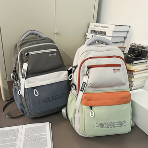 <span class=keywords><strong>2025</strong></span> mới nhất phong cách thời trang học sinh ba lô unisex công suất lớn thanh thiếu niên Bền Unisex schoolbag cho bé trai - Product Image 5