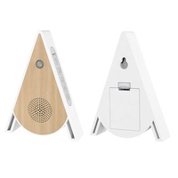 Boîte de bruit blanc et sons de la nature avec capteur de mouvement, portable, chants d'oiseaux avec minuterie, chansons apaisantes, thérapie sonore pour salle de bain