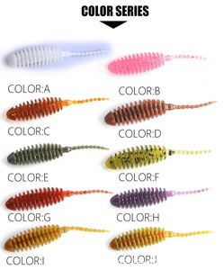 Supercontinent ver appât appât souple <span class=keywords><strong>Tanta</strong></span> 49mm 65mm Isca artificiel PVA leurres de pêche Pesca carpe pêche basse <span class=keywords><strong>leurre</strong></span> - Product Image 3