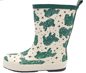 Botas <span class=keywords><strong>de</strong></span> Lluvia para Niños Pequeños <span class=keywords><strong>con</strong></span> Estampado Animal, Parte Superior <span class=keywords><strong>de</strong></span> <span class=keywords><strong>Goma</strong></span> Antideslizante, Calzado Impermeable para Exteriores <span class=keywords><strong>con</strong></span> Forro <span class=keywords><strong>de</strong></span> Algodón y Poliéster, Unisex - Product Image 1