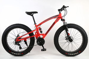 Ventes d'usine 21 vitesses cadre à haute teneur en <span class=keywords><strong>carbone</strong></span> gros pneu, <span class=keywords><strong>VTT</strong></span>, suspension complète, frein à double disque - Product Image 3