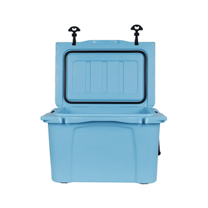 Glacière Thermique Rotomoulée 45L Moderne de Qualité Marine pour Pêche, Panneau Solaire, PE Sans BPA, Robuste, Étanche, avec Compresseur pour Boissons - Product Image 1