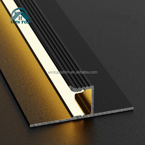 Profilo LED in Alluminio Incassato per Illuminazione Lineare, Copertura per Cartongesso, Battiscopa LED in Alluminio per Soffitti - Product Image 4