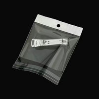 Sacs en plastique transparents autocollants imprimés pour emballage, sacs scellables OPP, sacs de vente au détail, pochettes autocollantes