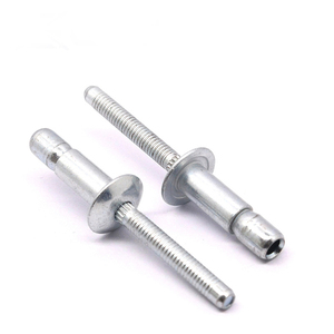 Best Seller Remaches ciegos 4,8mm 6,4mm Remache de enclavamiento Cabeza de cúpula de acero Monobolts Remaches ciegos - Product Image 4