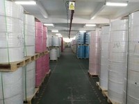 Rollo de papel base de papel térmico de alta calidad de 57x50mm Material crudo suministrado por la fábrica Tamaño personalizable