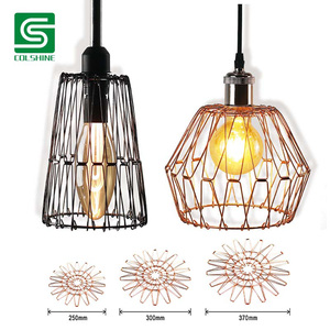 Industrial Vintage Foldable Iron Lamp Shade Rustic Metal Pendant <strong>Light</strong> <strong>Cover</strong> for Farmhouse <strong>Loft</strong> Decor - Product Image 3