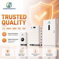 بطارية شمسية JFT QG-B100AH-2 بجهد 12.8 فولت وسعة 100 أمبير في الساعة من نوع LiFePO4، بقدرة 1280 واط في الساعة وشاحن سريع 40 أمبير، مع نظام إدارة البطارية المدمج، وعمر افتراضي يصل إلى 6000 دورة لعمر طويل.