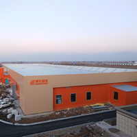 Structure en acier préfabriquée, hangar industriel, bâtiment métallique, fabrication sur mesure