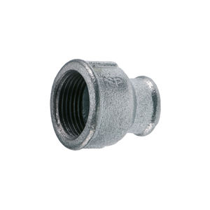 Manguito Reductor Zincado FF 1/2 X 3/8 para Tuberías de Plomería - Product Image 1