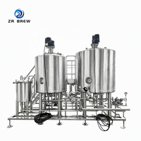 Équipement de micro-brasserie 500L, système de fermentation de bière à double enveloppe en SUS304 pour brasserie, restaurant, bar