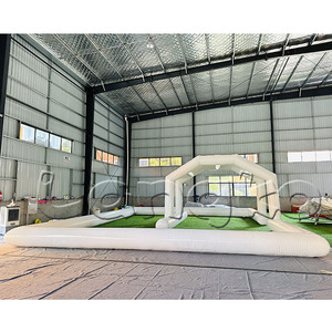 Vui Inflatable điều khiển từ xa xe đua theo dõi Inflatable phòng tập thể dục không khí theo dõi Bìa Inflatable đi Kart đua theo dõi - Product Image 2