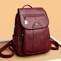 2025 nouvelle femme sac à dos en cuir PU sac à dos sacs pour femme dame sacs pour voyage